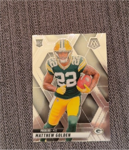 2025 Panini Mosaic #323 Matthew Golden — front