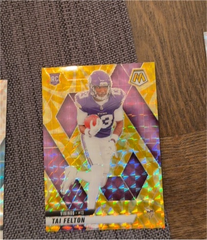 2025 Panini Mosaic #RC Tai Felton — front