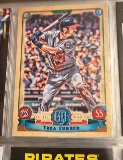 2019 Topps Gypsy Queen #271 Trea Turner — front