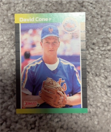 1989 Donruss #388 David Cone — front