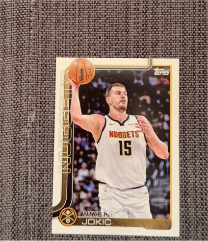 2025-26 Topps #101 Nikola Jokic — front