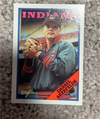 1988 Topps #82 Darrel Akerfelds — front