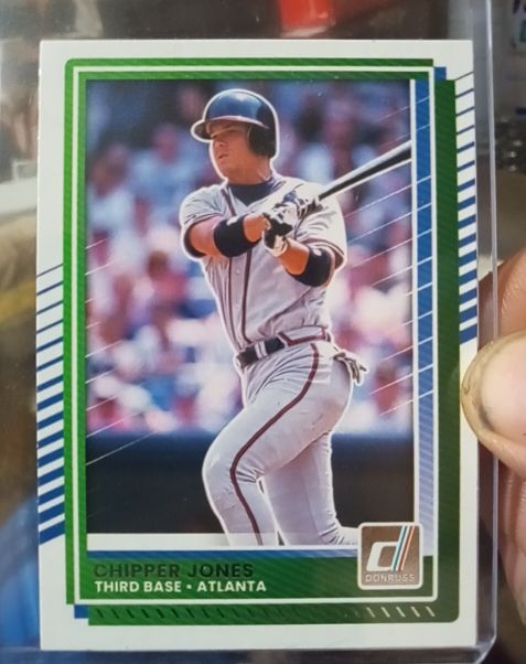 2025 Donruss #92 Chipper Jones — front