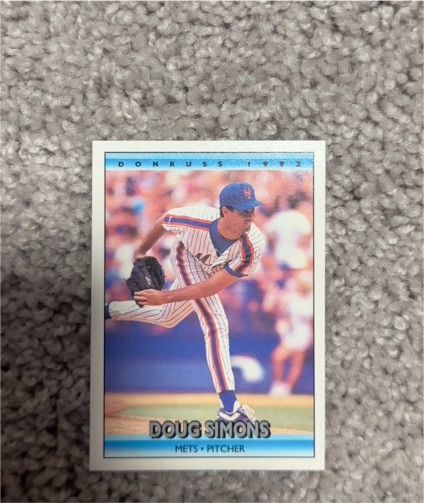 1992 Donruss #688 Doug Simons — front