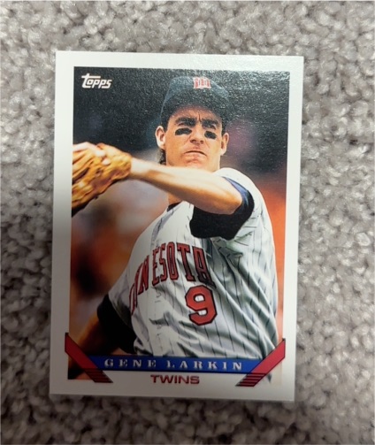 1993 Topps #61 Gene Larkin — front