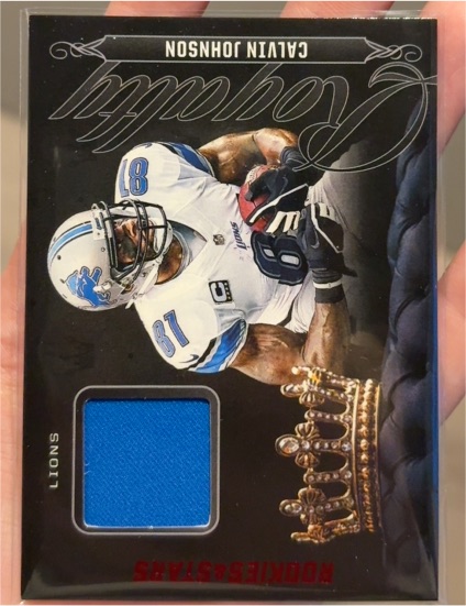 2025 Panini Rookies & Stars Royalty #R-CJN Calvin Johnson — front