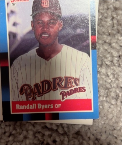 1988 Donruss #605 Randall Byers — front