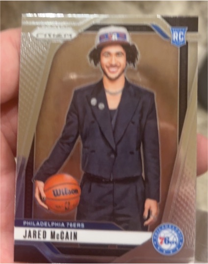 2024-25 Panini Prizm Fast Break #222 Jared McCain — front