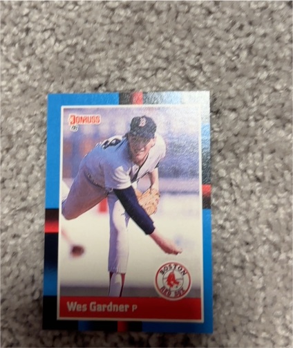 1988 Donruss #634 Wes Gardner — front