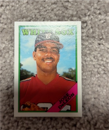 1988 Topps #634 Jose DeLeon — front