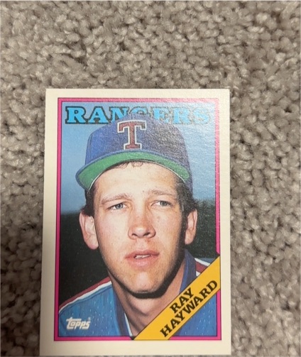 1988 Topps Traded #47T Ray Hayward — front