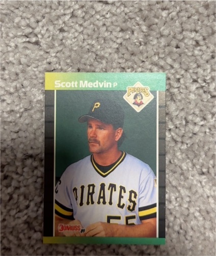 1989 Donruss #597 Scott Medvin — front