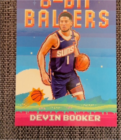 2025-26 Topps #8B-3 Devin Booker 8-Bit Ballers — front
