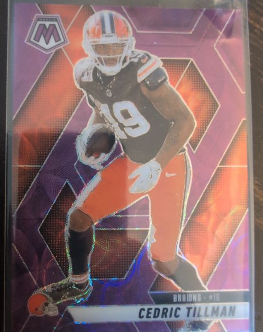 2025 Panini Mosaic #197 Cedric Tillman — front