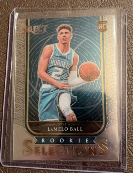 2020-21 Panini Select #1 LaMelo Ball Rookie Selections — front