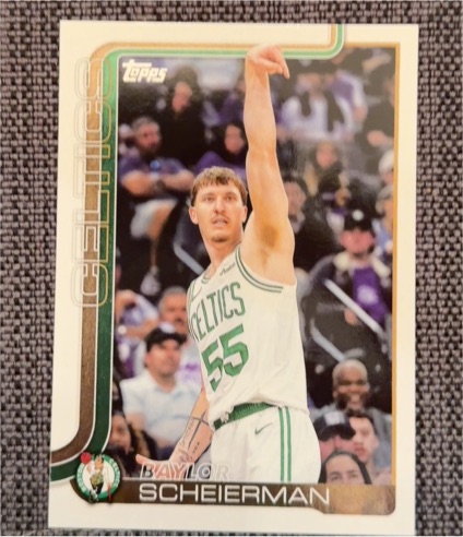 2025-26 Topps #5 Baylor Scheierman — front