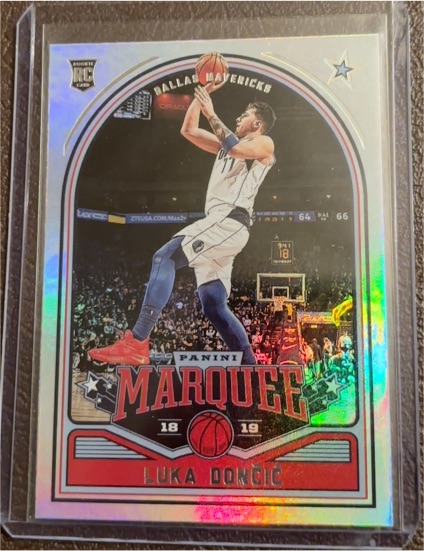 2018-19 Panini Chronicles Marquee #255 Luka Doncic — front