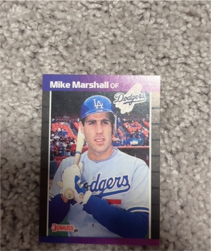 1989 Donruss #5 Mike Marshall — front