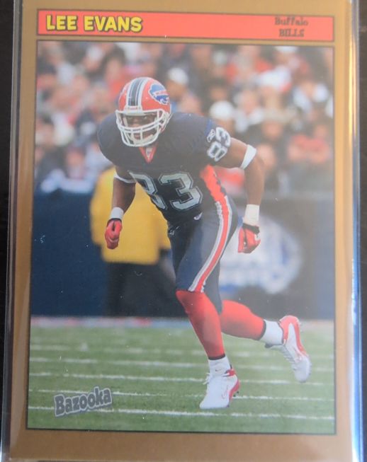 2005 Topps Bazooka #86 Lee Evans — front