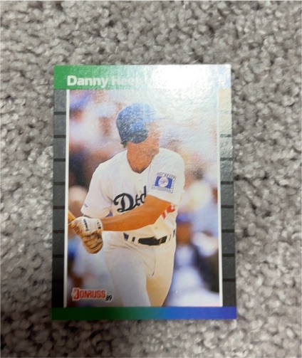 1989 Donruss #351 Danny Heep — front
