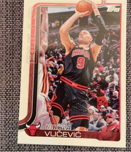 2025-26 Topps #36 Nikola Vučević — front