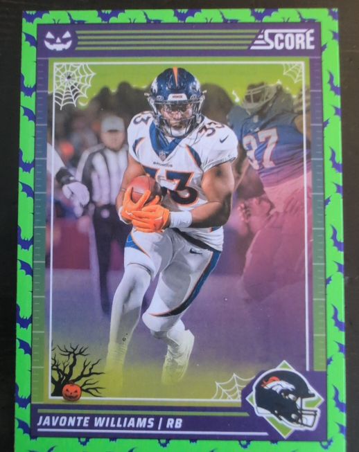 2024 Panini Score-A-Treat #85 Javonte Williams — front