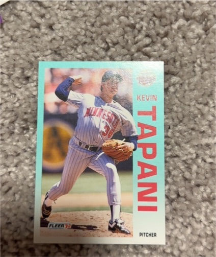 1993 Fleer #36 Kevin Tapani — front