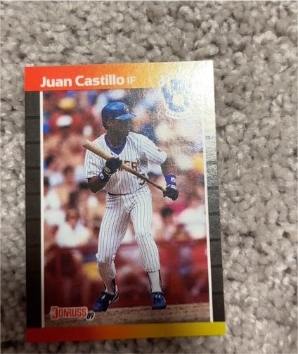 1989 Donruss #530 Juan Castillo — front
