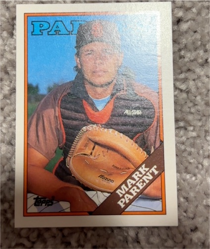 1988 Topps Traded #80T Mark Parent — front