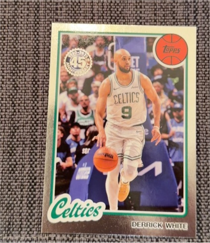 2025-26 Topps 1980-81 Topps Basketball #80BK-43 Derrick White — front
