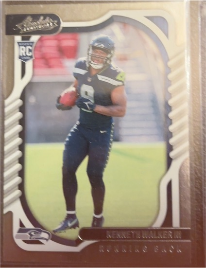 2022 Panini Absolute #118 Kenneth Walker III Rookie — front