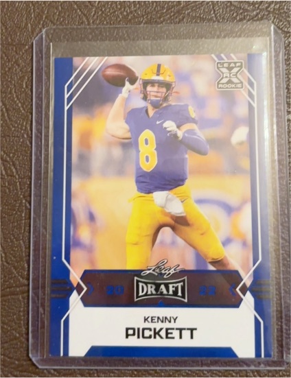 2022 Leaf Draft #09 Kenny Pickett — front