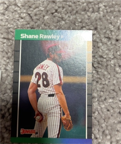 1989 Donruss #251 Shane Rawley — front