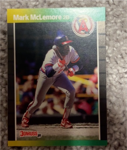 1989 Donruss #94 Mark McLemore — front
