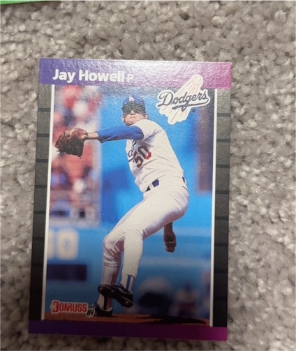 1989 Donruss #610 Jay Howell — front