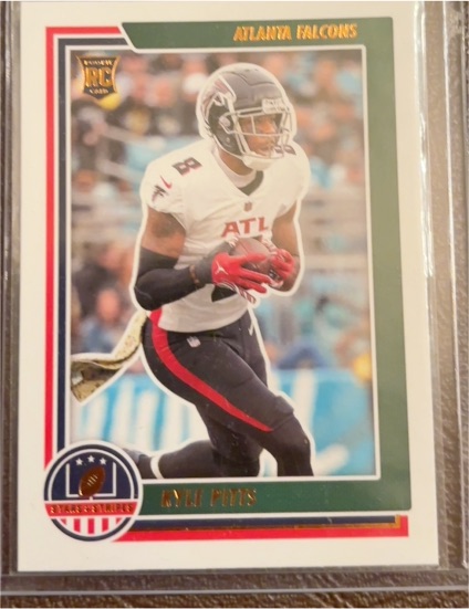 2021 Panini Chronicles Stars & Stripes #STS-KPI Kyle Pitts — front