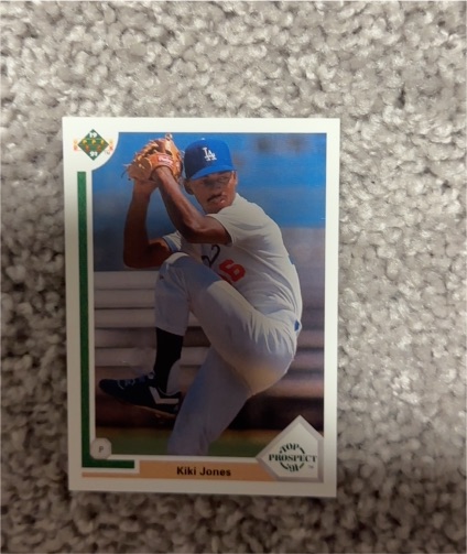 1991 Upper Deck #59 Kiki Jones — front