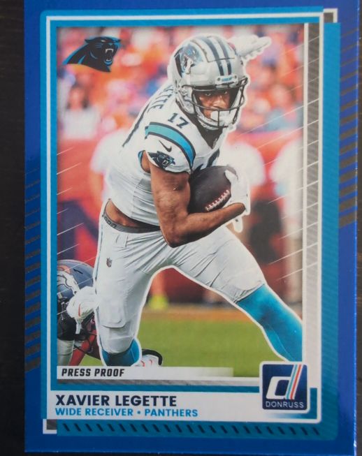 2025 Donruss #240 Xavier Legette — front