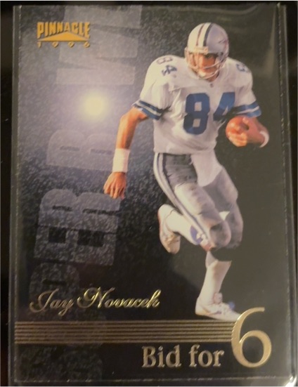 1996 Pinnacle #188 Jay Novacek — front