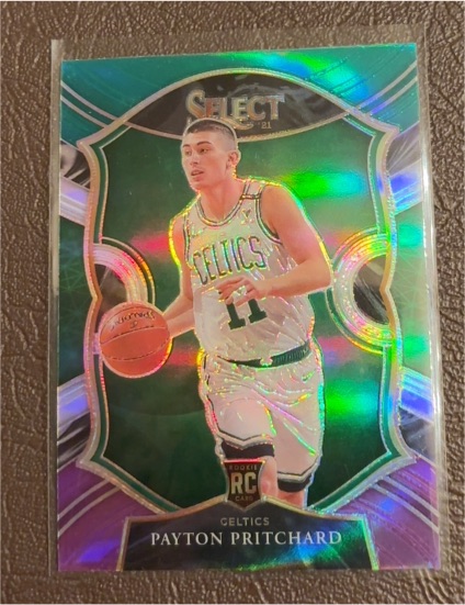 2020-21 Panini Select #86 Payton Pritchard RC — front