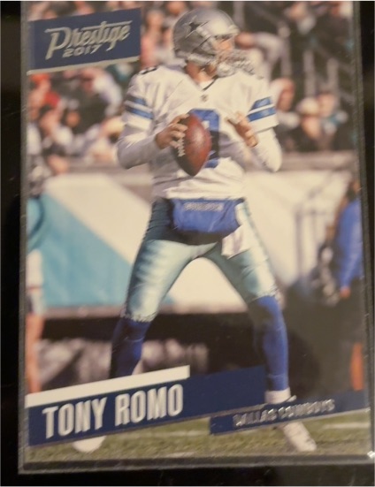 2017 Panini Prestige #58 Tony Romo — front