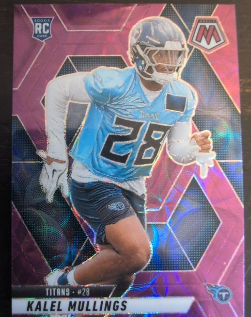 2025 Panini Mosaic #390 Kalel Mullings — front