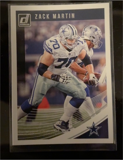 2018 Donruss #77 Zack Martin — front