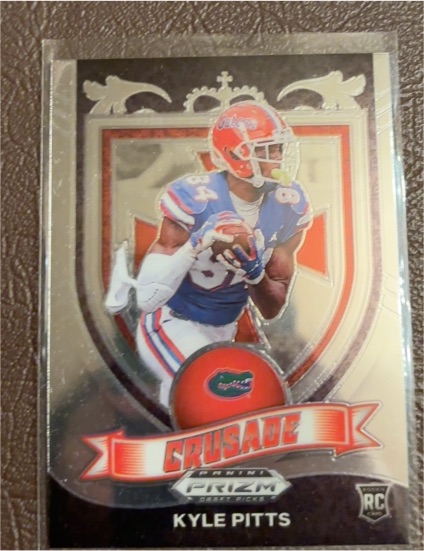 2021 Panini Prizm Draft Picks Crusade #167 Kyle Pitts — front