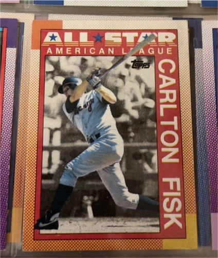 1990 Topps #392 Carlton Fisk — front