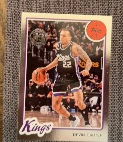 2025-26 Topps #80BK-31 Devin Carter 1980-81 Topps Basketball — front