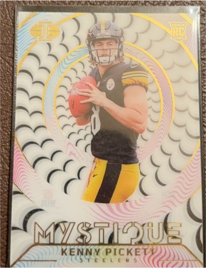 2022 Panini Illusions #M-1 Kenny Pickett Mystique Rookie — front