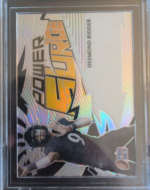 2022 Pro Set Metal Power Surge #PS-DR1 Desmond Ridder — front