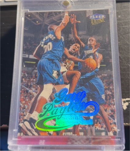 1998-99 Fleer Ultra #74 Gary Payton — front