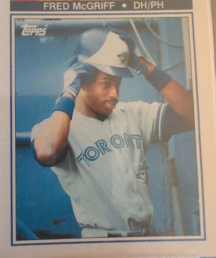 1986 Topps #31 Fred McGriff — front